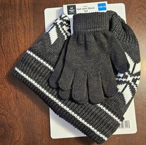 Kid's Hat and Glove Set